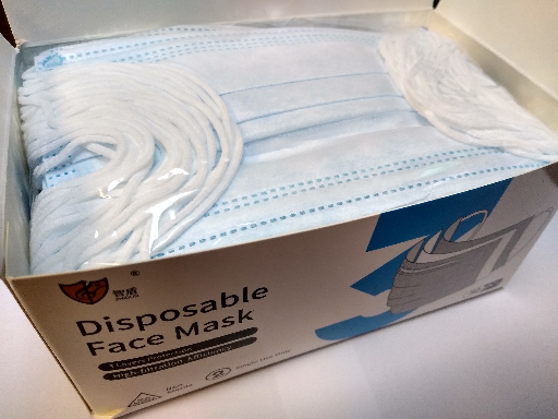Ear Loop Surgical Mask Pleated