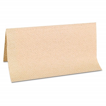 1507 Single-Fold Towel, Natural Brown