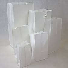 4# WHITE GROCERY BAG